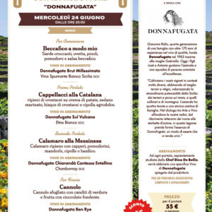 A cena con il produttore – Donnafugata